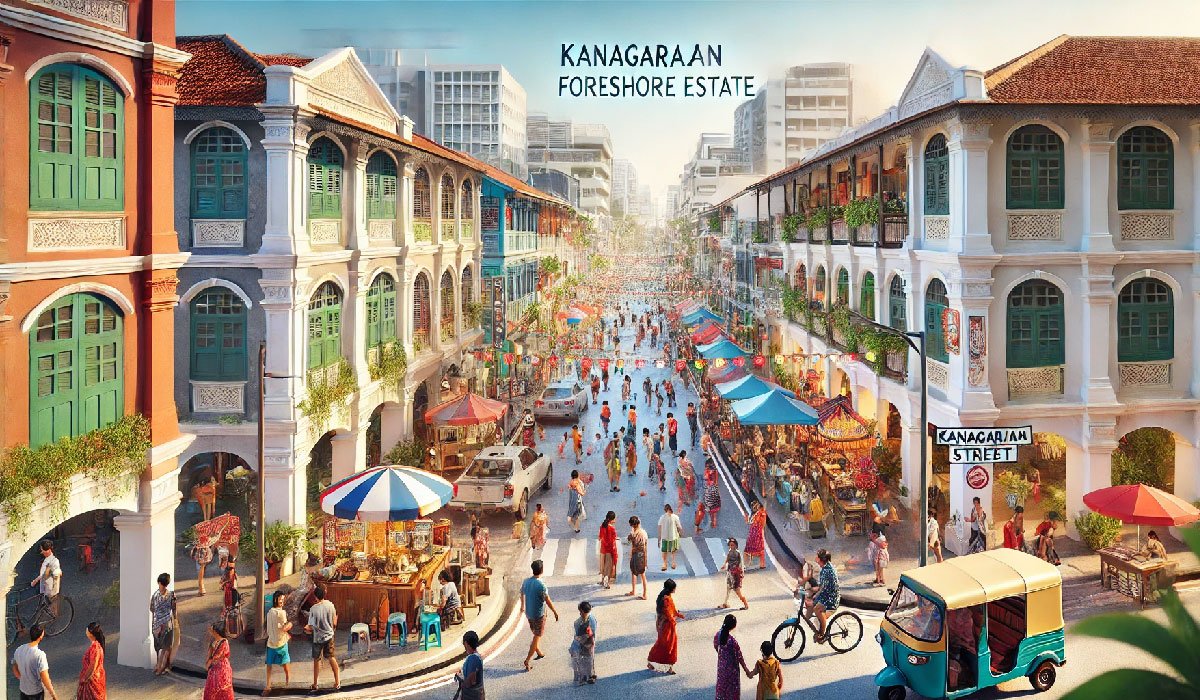 kanagarajan street foreshore estate