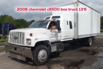 2009 chevrolet c6500 box truck 13'6