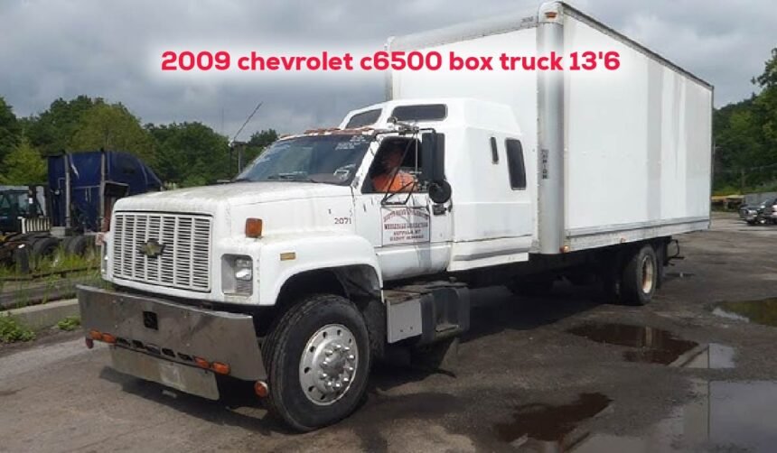 2009 chevrolet c6500 box truck 13'6