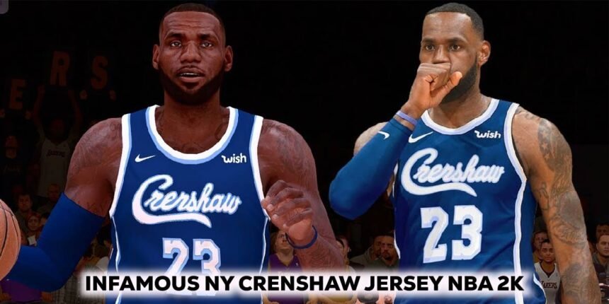 Infamous NY Crenshaw Jersey NBA 2K
