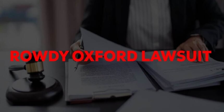 Rowdy Oxford Lawsuit
