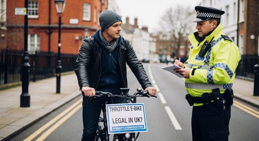 Are Throttle Electric Bikes Legal In The UK
