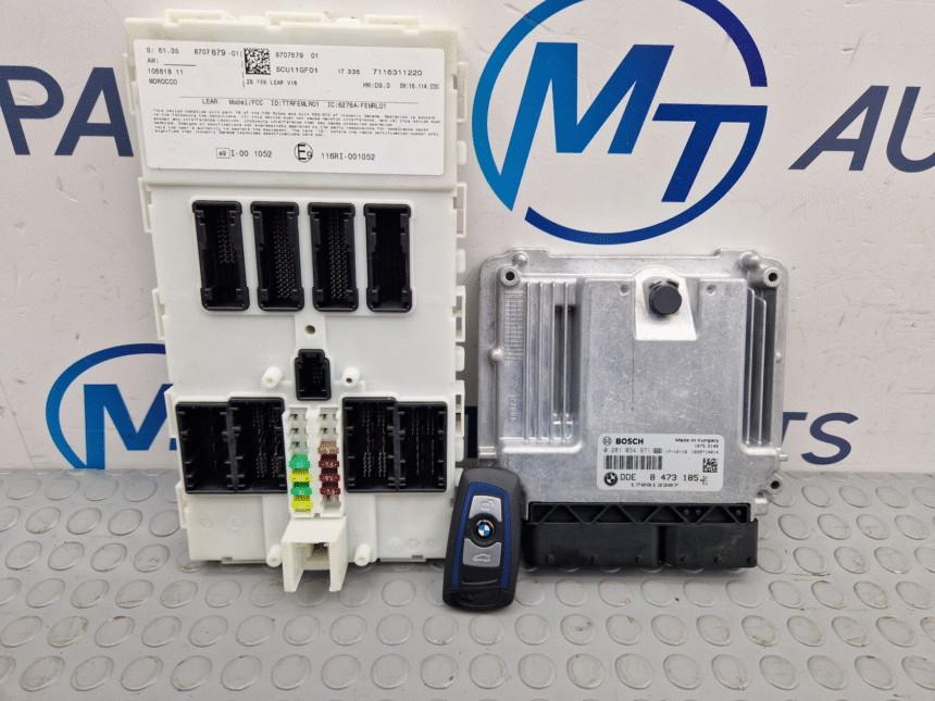  BMW 4 Series Complete engine ECU set, B47D20A engine, for F32, F33, F36 models from mtautoparts.com