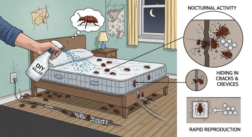 Understanding Bed Bug Behavior: Why DIY Methods Often Fail