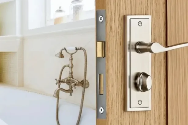 Right Bathroom Door Lock