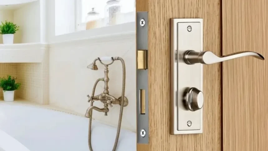 Right Bathroom Door Lock